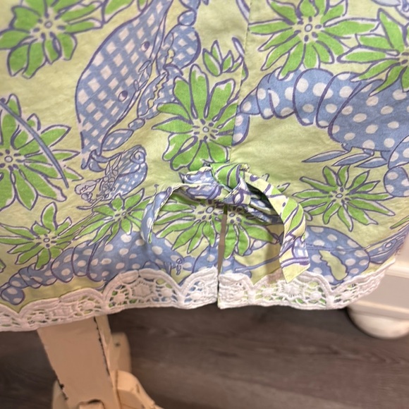 Lilly Pulitzer Floral Lace Mini Dress - Picture 6 of 6